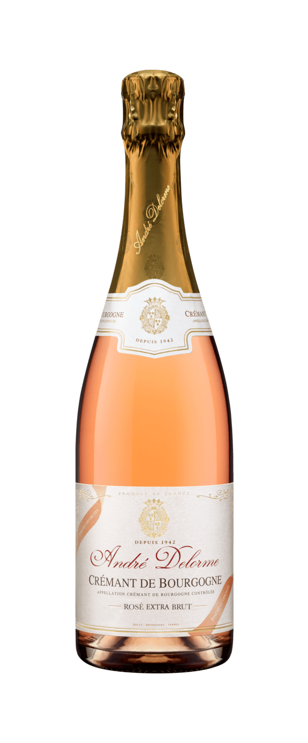 Crémant de Bourgogne Rosé Extra-Brut André Delorme Terroirs des Fruits 75cl