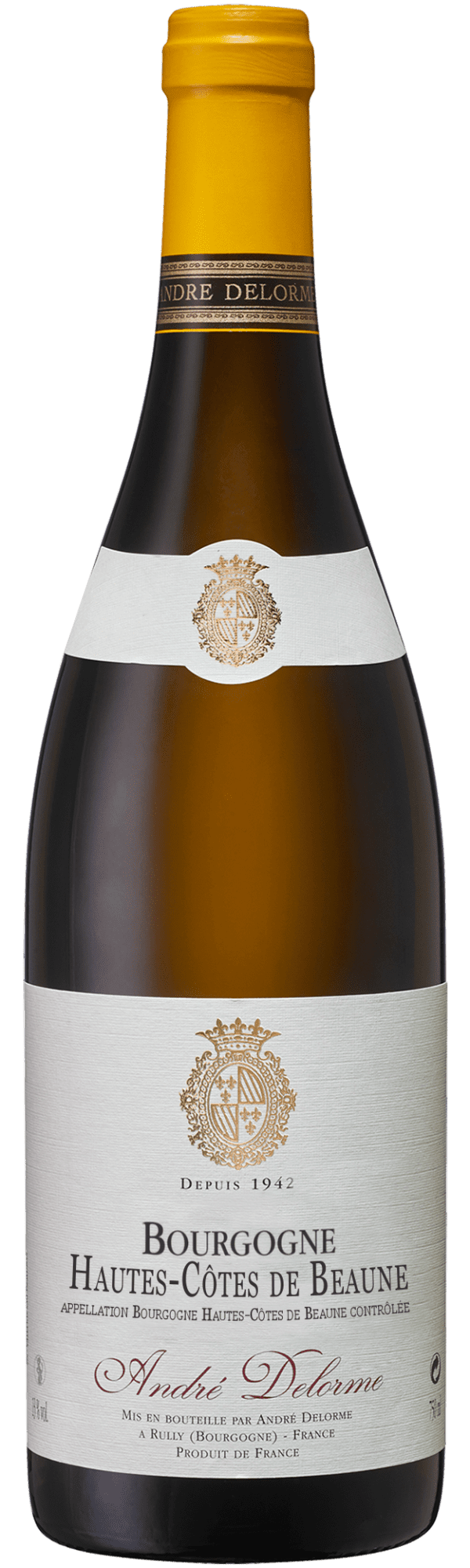 Bourgogne Hautes-Côtes de Beaune Blanc André Delorme - Vin de Bourgogne - Appellation Régionale - Chardonnay