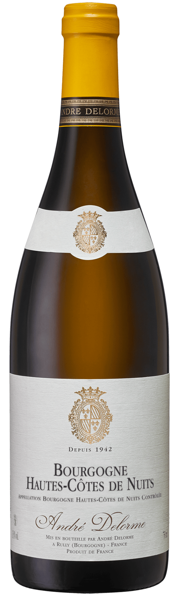 Bourgogne Hautes-Côtes de Nuits Blanc André Delorme - Vin de Bourgogne - Appellation Régionale - Chardonnay