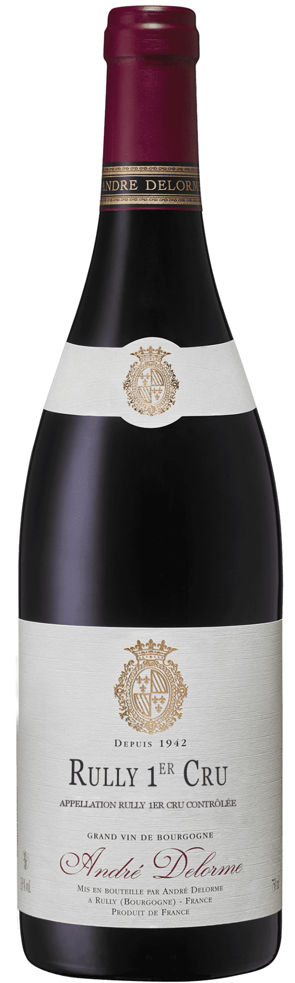 Rully 1er Cru Rouge Marissou André Delorme - Vin de Bourgogne - Côte Chalonnaise - Pinot Noir