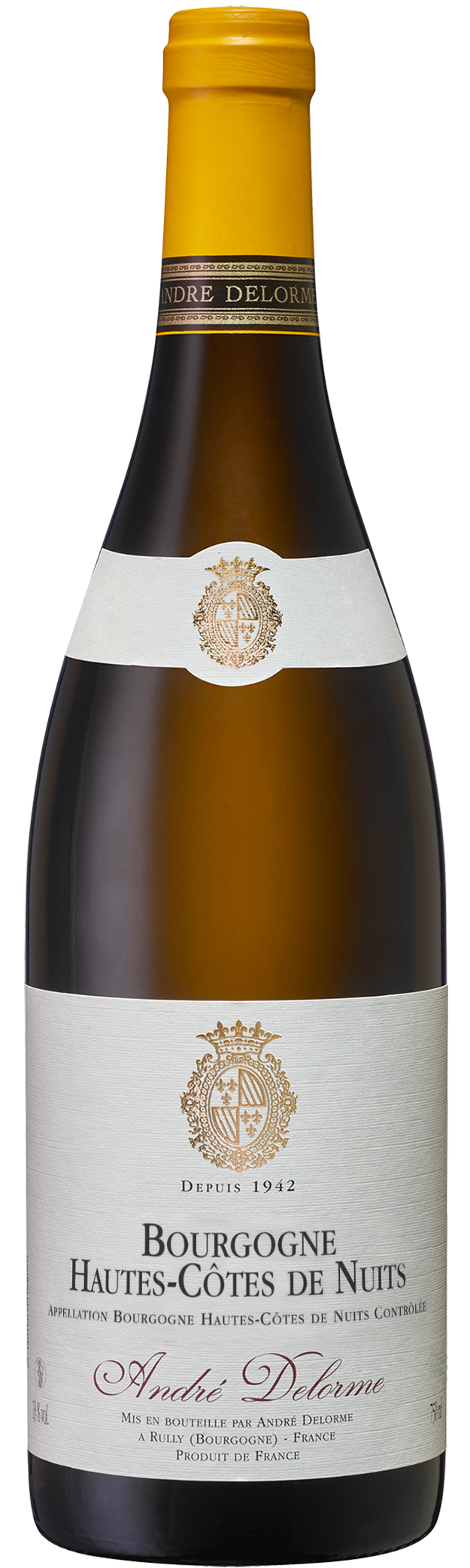 Bourgogne Hautes-Côtes de Nuits Blanc André Delorme - Vin de Bourgogne - Appellation Régionale - Chardonnay