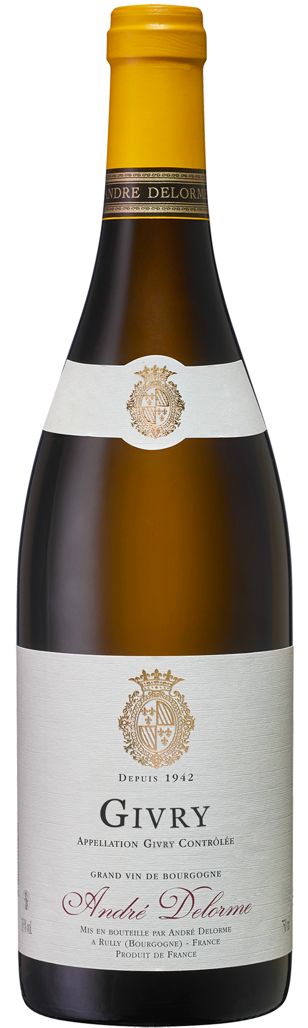 Givry Blanc André Delorme - Vin de Bourgogne Blanc - Côte Chalonnaise - Chardonnay