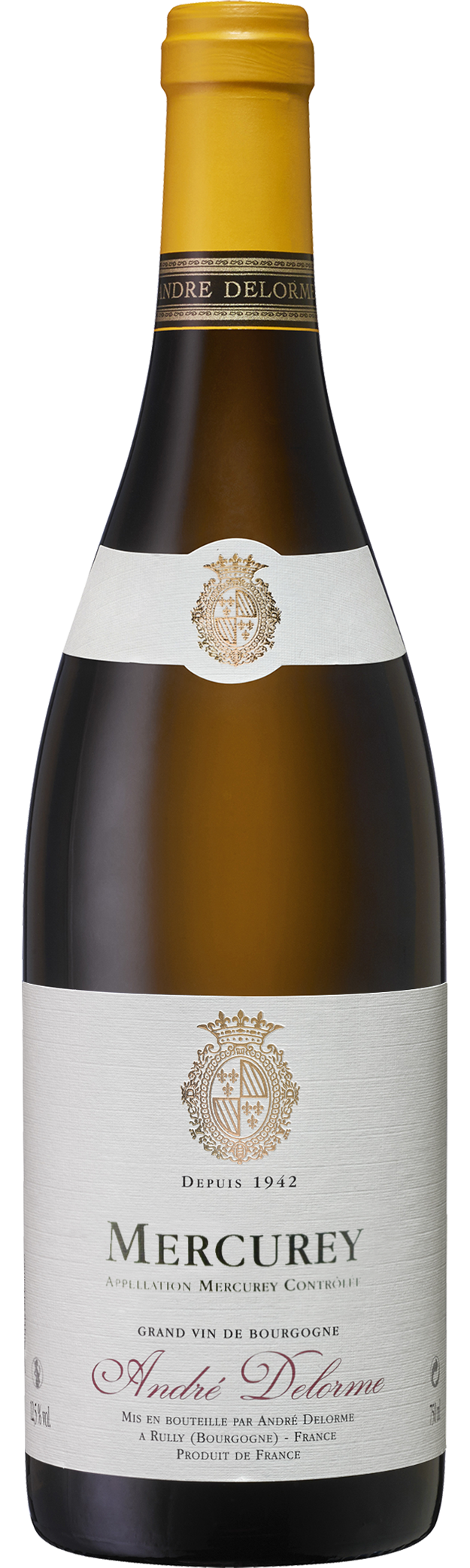 Mercurey Blanc André Delorme - Vin de Bourgogne Blanc - Côte Chalonnaise - Chardonnay